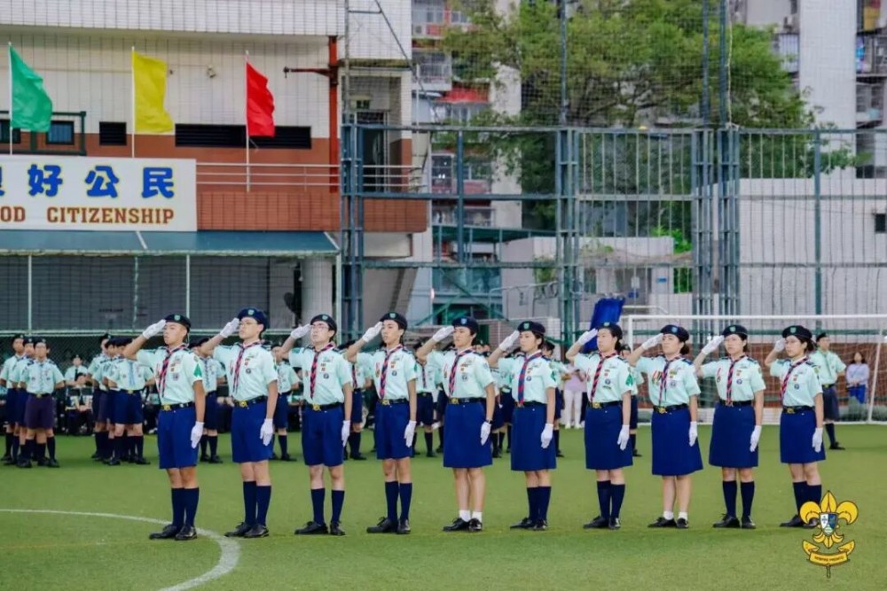 濠江33旅童軍旅部大匯操斬獲殊榮服務與隊列雙優秀