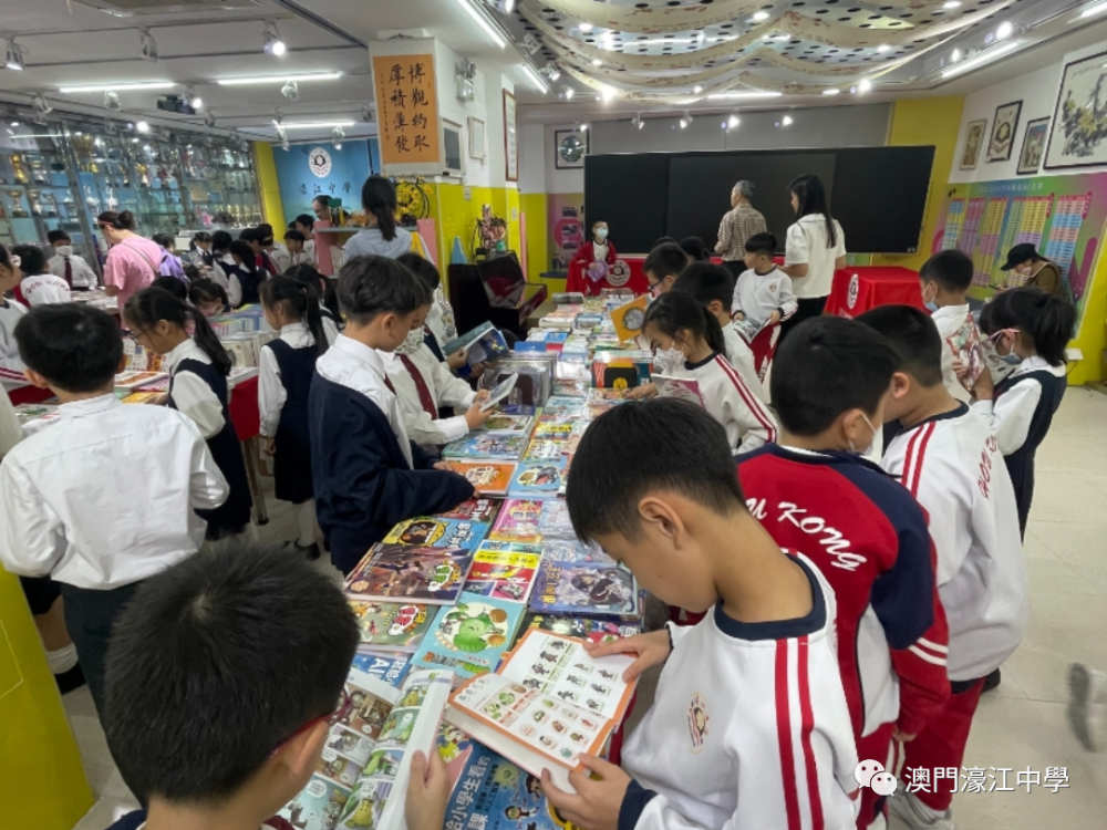 濠小讀書節舉辦多項閱讀活動 與家長共同培養學生閱讀習慣