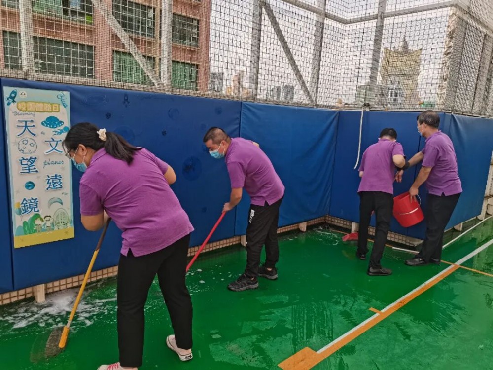 秋風送爽，濠小迎新生 ——全校後勤全力保障開學安全有序