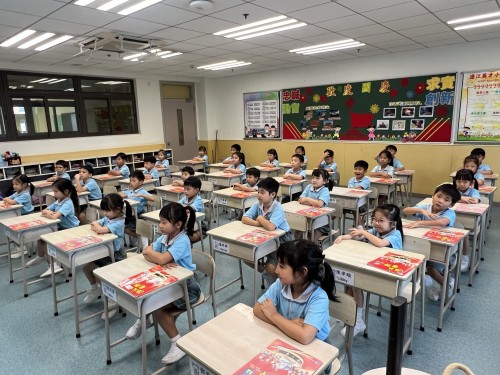 暖心守護下，一年級同學成長進步收穫多